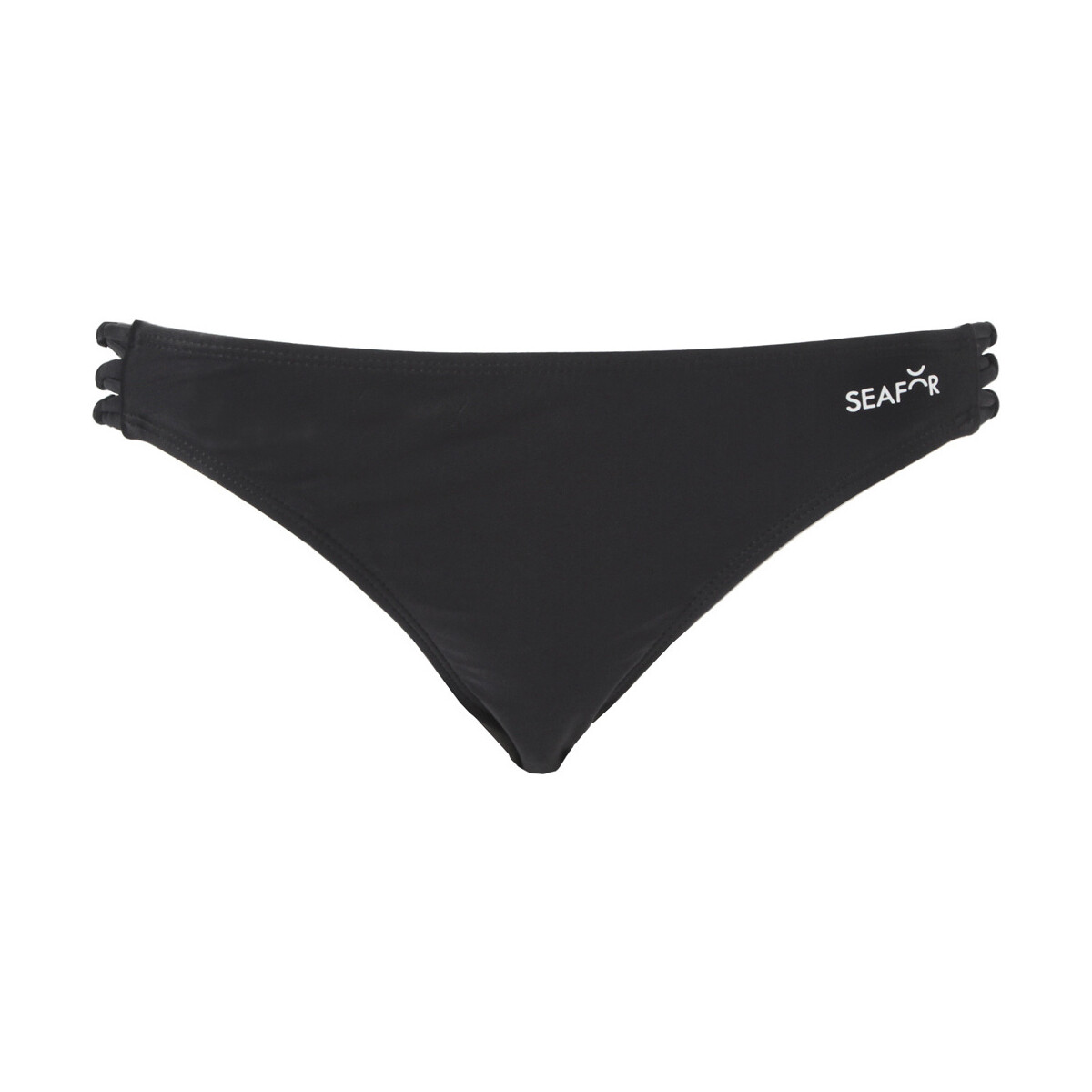 Textil Mulher Biquíni Seafor SOLID NUDOS BRIEF Preto