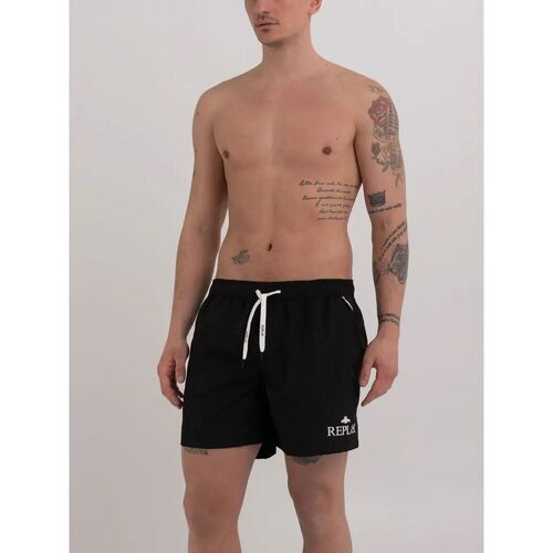 Textil Homem Fatos e shorts de banho Replay LM1118.82972-098 BLACK Preto