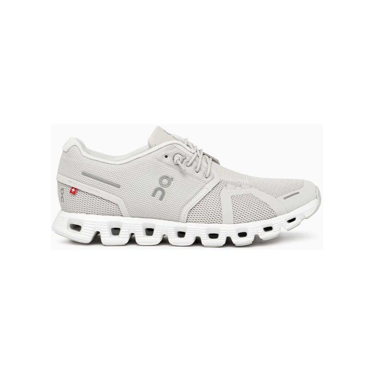 Sapatos Mulher Sapatilhas On Running long-distance CLOUD 5 - 59.98773-PEAL/WHITE Cinza