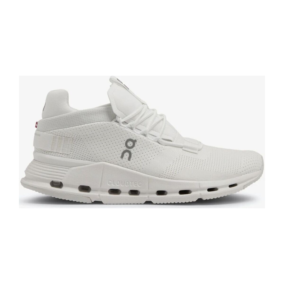 Sapatos Mulher Sapatilhas On Running met CLOUDNOVA - 26.98225-UNDYED WHITE/WHITE Branco