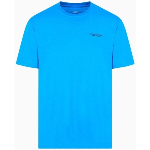 Textil Homem T-shirts e Pólos EAX 8NZT91Z8H4Z Azul