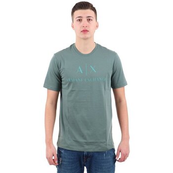Textil Homem T-shirts e Pólos EAX 8NZTCJZ8H4Z Verde