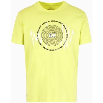 Textil Homem T-shirts e Pólos EAX 3DZTJTZJ3VZ Amarelo