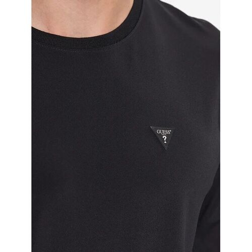 Guess M3YI39  KBS60 TECH TEE-JBLK BLACK Preto