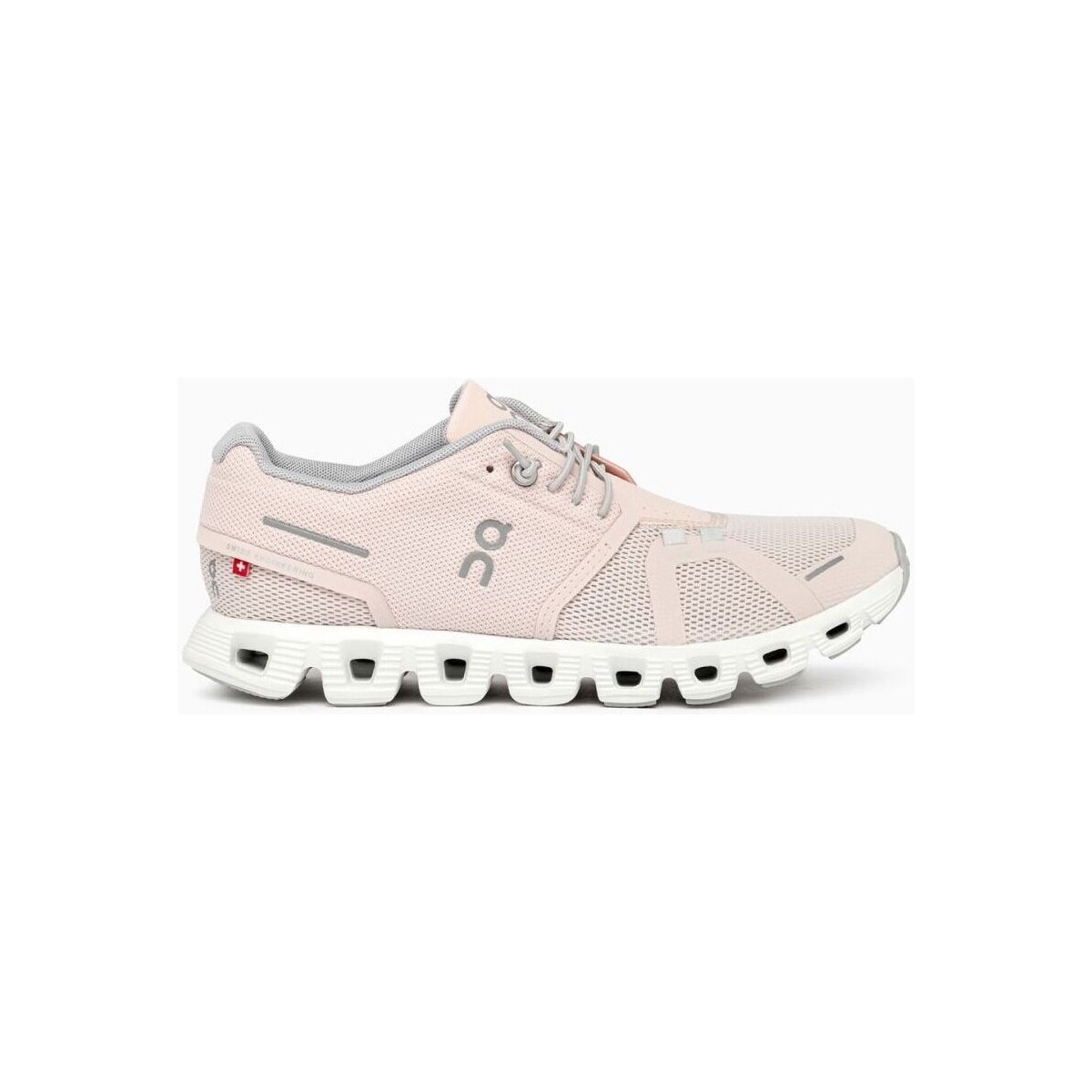 Sapatos Mulher Sapatilhas On Running CLOUD 5 - 59.98153-SHELL/WHITE Rosa