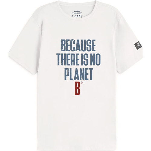 Textil Homem Polos mangas curta Ecoalf MINALF T-SHIRT MAN Branco
