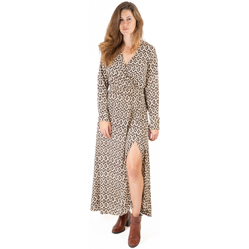 Textil Mulher Vestidos compridos Isla Bonita By Sigris Emporio Armani EA7 Cinza