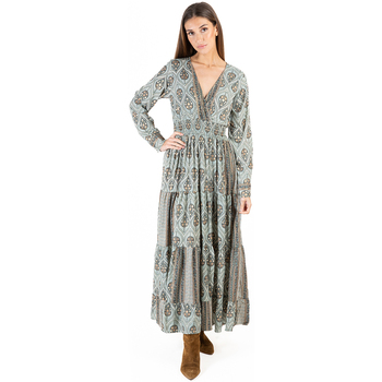 Textil Mulher Vestidos compridos Isla Bonita By Sigris Emporio Armani EA7 Verde