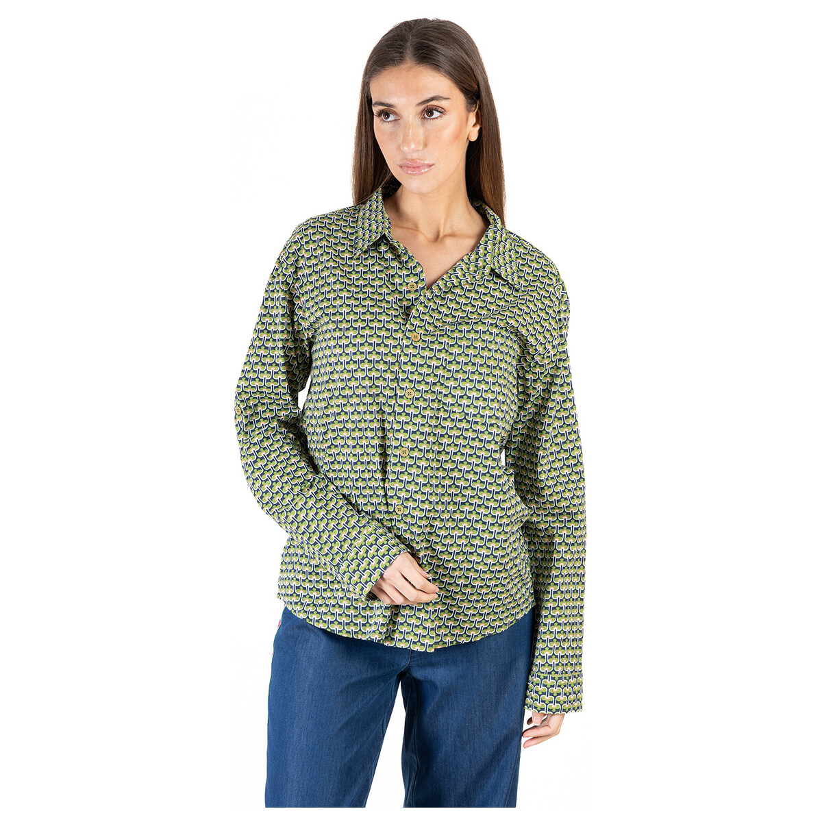 Textil Mulher camisas Isla Bonita By Sigris Camisa Cinza