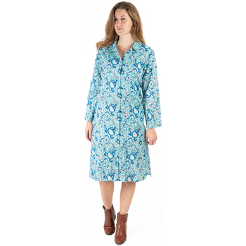 Textil Mulher Vestidos compridos Isla Bonita By Sigris Emporio Armani EA7 Azul