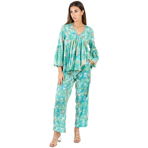 Textil Mulher Conjunto Isla Bonita By Sigris Lenço Verde