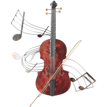 Signes Grimalt Ornamento De Parede De Violino Castanho