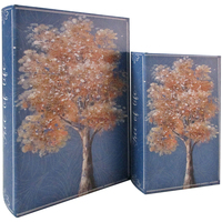 Casa Cestos e Caixas decorativas  Signes Grimalt Caixa De Livro De Árvore 2U Azul