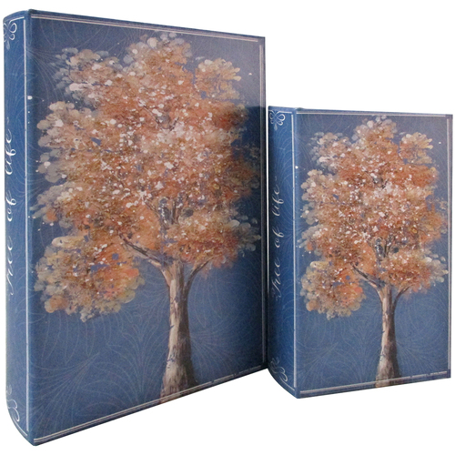 Casa Cestos e Caixas decorativas  Signes Grimalt Caixa De Livro De Árvore 2U Azul