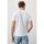 Textil Homem T-shirts e Pólos Roy Rogers SUPIMA RRU208CG06-C0014 WHITE Branco