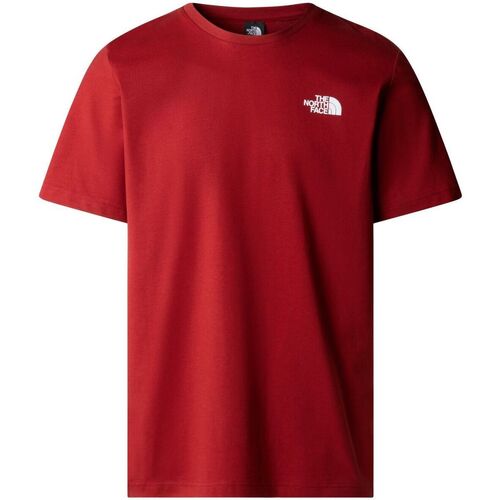Textil Homem T-shirts e Pólos Versace Jeans Co NF0A87NP M SS BOX NSE TEE-POJ IRON RED Vermelho