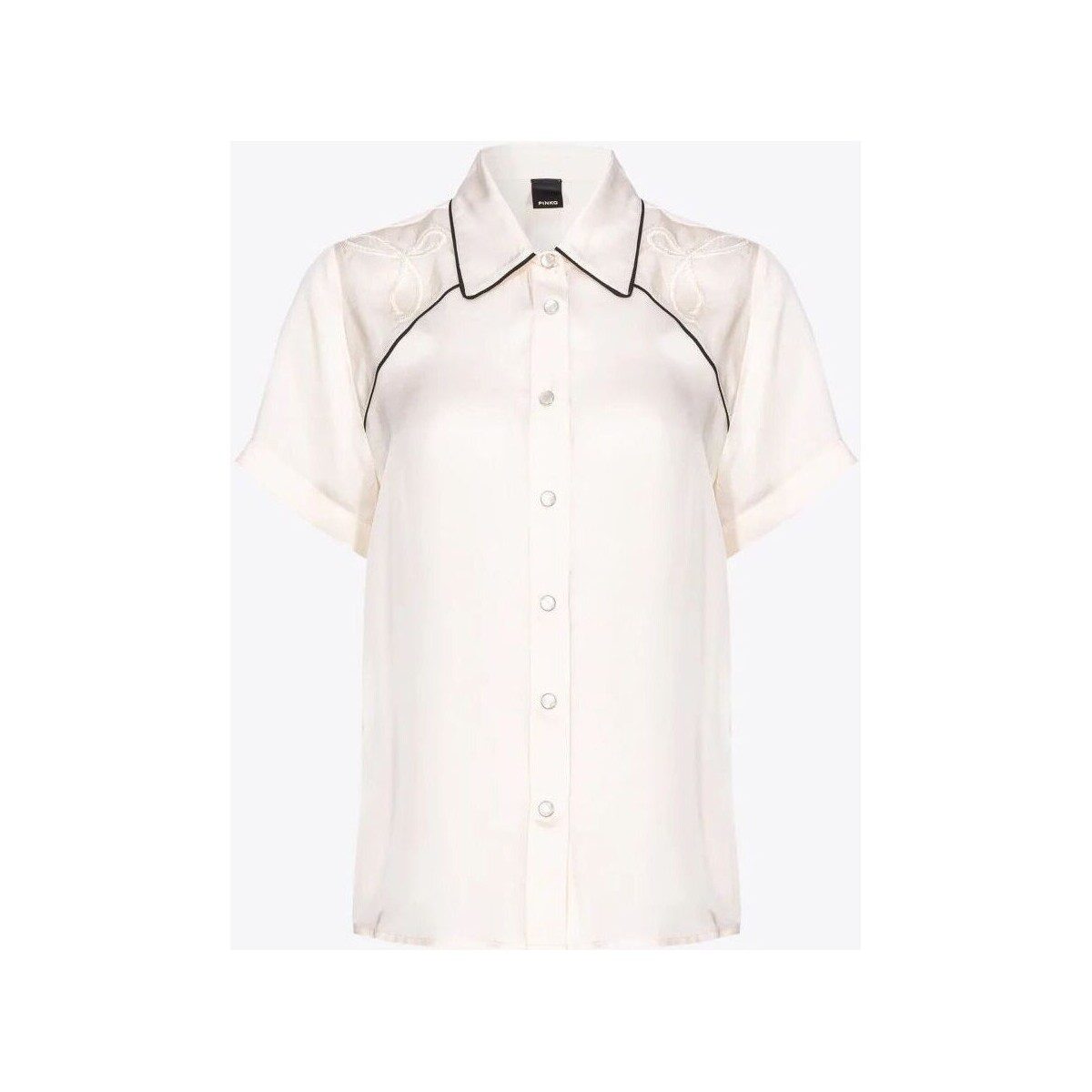 Textil Mulher camisas Pinko ENIGMA 103746 A1XM-DZ5 Branco