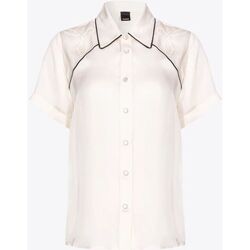 Textil Mulher camisas Pinko ENIGMA 103746 A1XM-DZ5 Branco