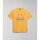 Textil Homem T-shirts e Pólos Napapijri S-FABER NP0A4HQE-1YJ YELLOW KUMQUAT Amarelo