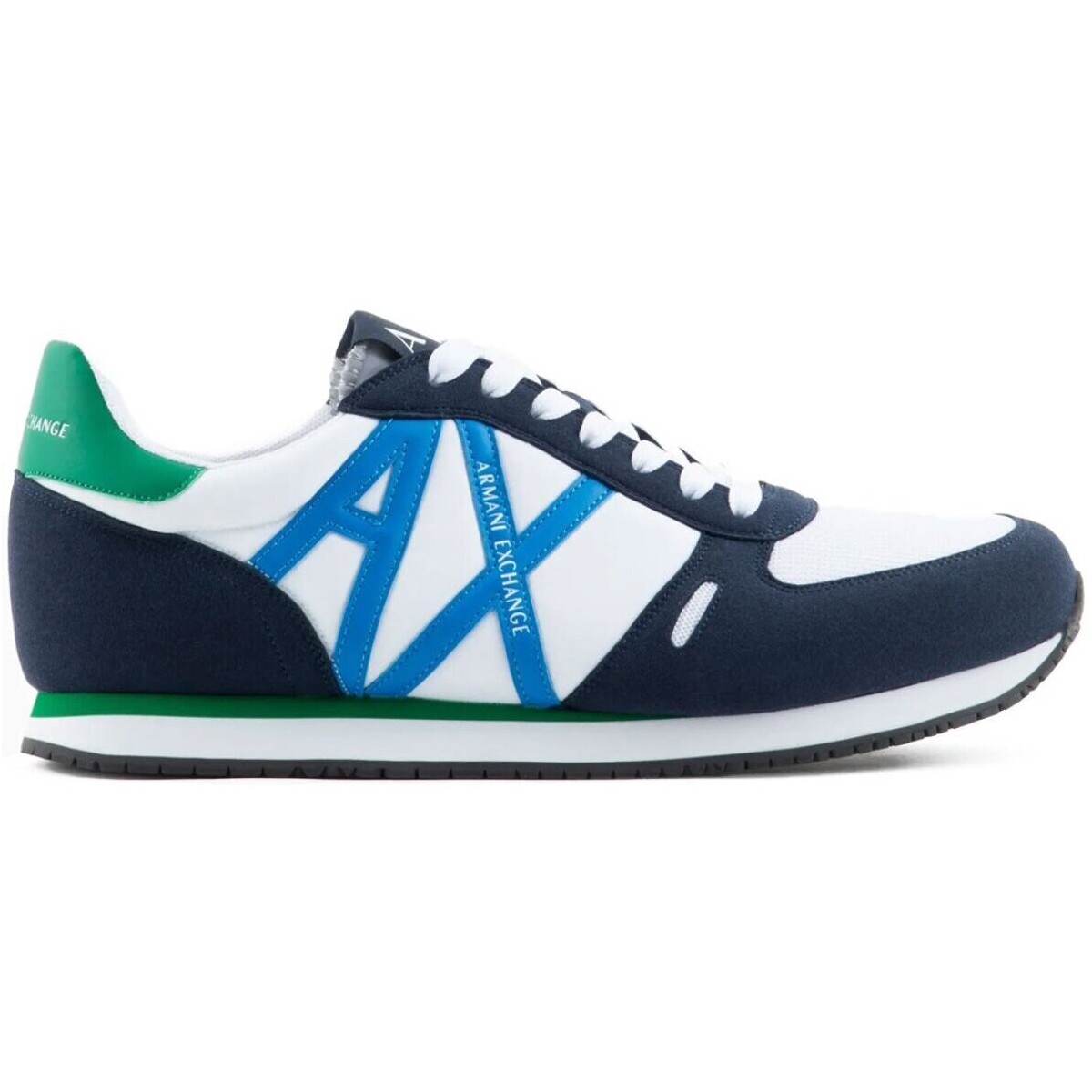 Sapatos Homem Sapatilhas EAX XUX017 XCC68 Azul