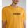 Textil Homem T-shirts e Pólos Napapijri S-BOX SS4 NP0A4H8S-Y1J YELLOW KUMQUAT Amarelo