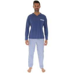 Textil Homem Pijamas / Camisas de dormir Pilus FREDDI Azul