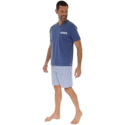 Textil Homem Pijamas / Camisas de dormir Pilus FREDDI Azul