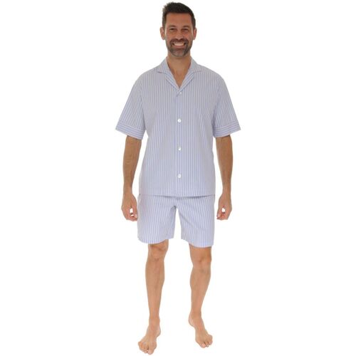 Textil Homem Pijamas / Camisas de dormir Pilus FARELL Azul