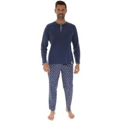 Textil Homem Pijamas / Camisas de dormir Pilus FLORAN Azul