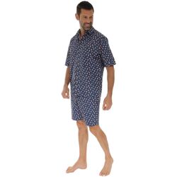 Textil Homem Pijamas / Camisas de dormir Pilus FLORAN Azul