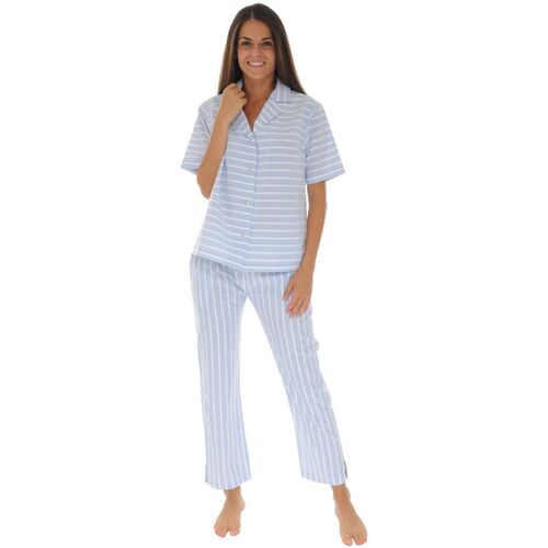 Textil Mulher Pijamas / Camisas de dormir Pilus ELISA Azul