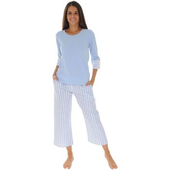 Textil Mulher Pijamas / Camisas de dormir Pilus ELISA Azul