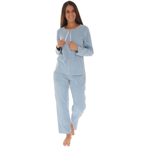 Textil Mulher Pijamas / Camisas de dormir Pilus ELINE Azul