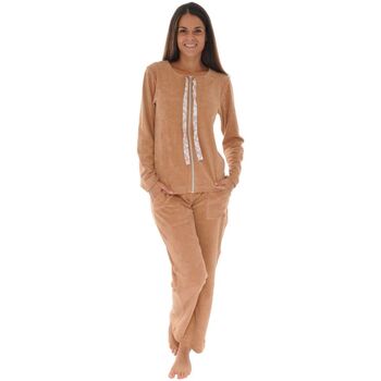 Textil Mulher Pijamas / Camisas de dormir Pilus ELINE Castanho
