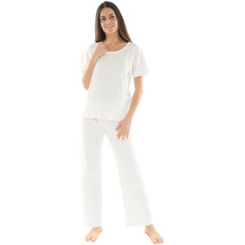 Textil Mulher Pijamas / Camisas de dormir Pilus ERIKA Branco