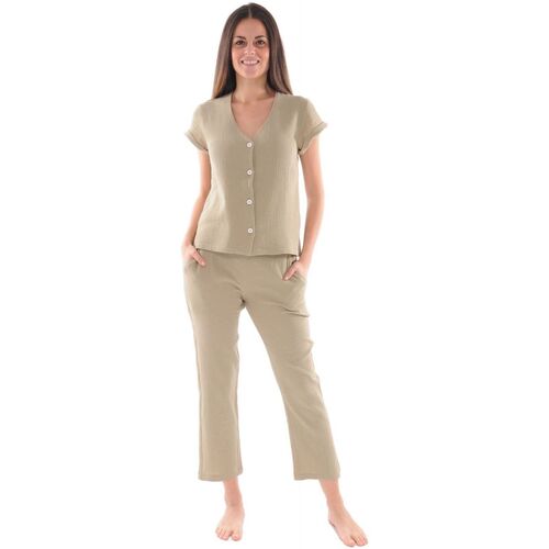 Textil Mulher Pijamas / Camisas de dormir Pilus EMY Verde