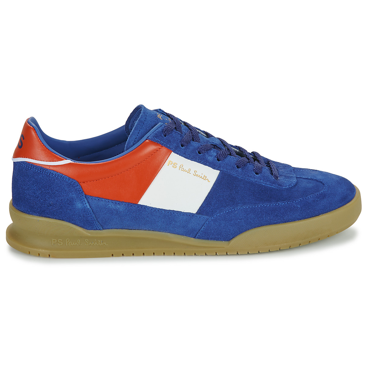 Paul Smith  Sapatilhas DOVER FRANCE FLAG  Multicolor Disponível em tamanho para homem. 41,42,43,44.Homem > Sapatos > Tenis