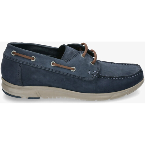 Sapatos Homem Tops / Blusas Traveris RIANJO 6186 Azul