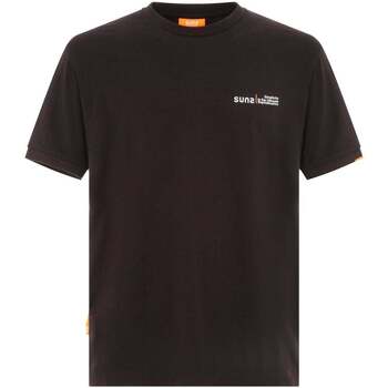 Textil Homem T-shirts pocsp e Pólos Suns  Preto