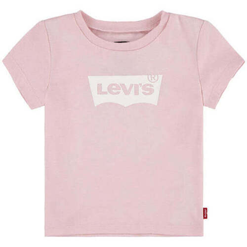 Textil Rapariga T-shirts e Pólos Levi's 3EK825-AGX-9-19 Rosa