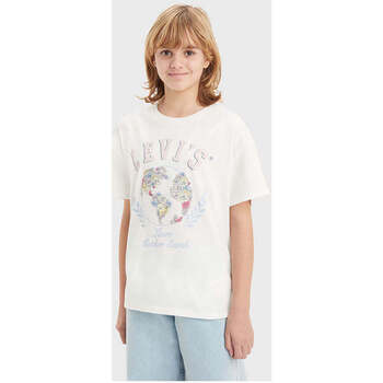 Textil Rapariga T-shirts e Pólos Levi's 4EK173-X10-7-25 Bege