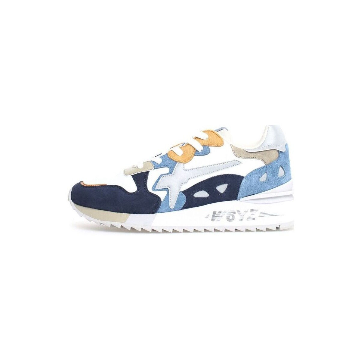 Sapatos Homem Sapatilhas W6yz MATCH 2018309-01 1C49-NAVY/WHITE/STONE Azul