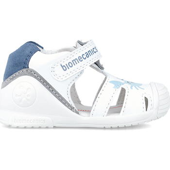 Sapatos Criança Sandálias Biomecanics BIOMECÂNICA PRIMEIROS PASSOS SANDÁLIAS GÊMEOS 242123-A Branco