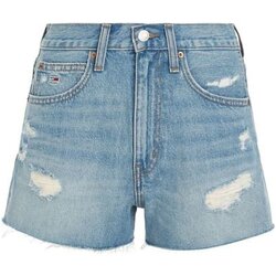 Textil Mulher Shorts / Bermudas Tommy Jeans DW0DW17640 Azul