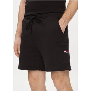Textil Homem Shorts / Bermudas Tommy Jeans DM0DM18479 Preto