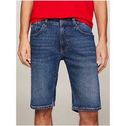 Textil Homem Shorts / Bermudas Tommy fm0fm02358 Jeans DM0DM18791 Azul