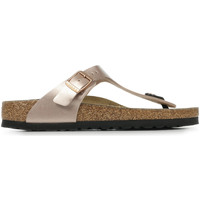 Sapatos Mulher Chinelos Birkenstock Gizeh Bs Ouro