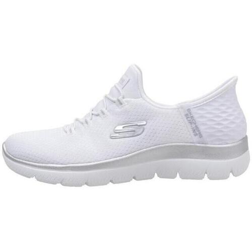 Sapatos Mulher Sapatilhas Skechers Seager SUMMITS SLIP-INS Branco