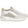 Sapatos Mulher Sapatilhas Keys WHITE GOLD Branco