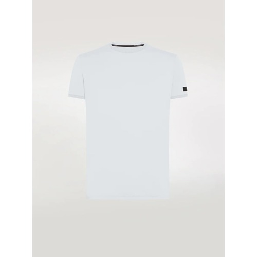 Textil Homem T-shirts e Pólos Blauer 24SBLUH02149 Branco